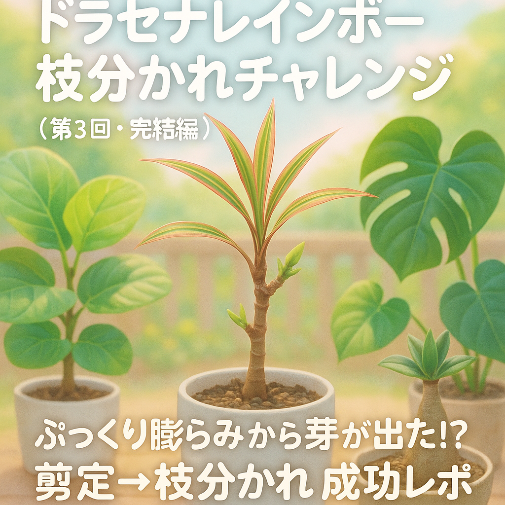 ドラセナレインボー③　アイキャッチ