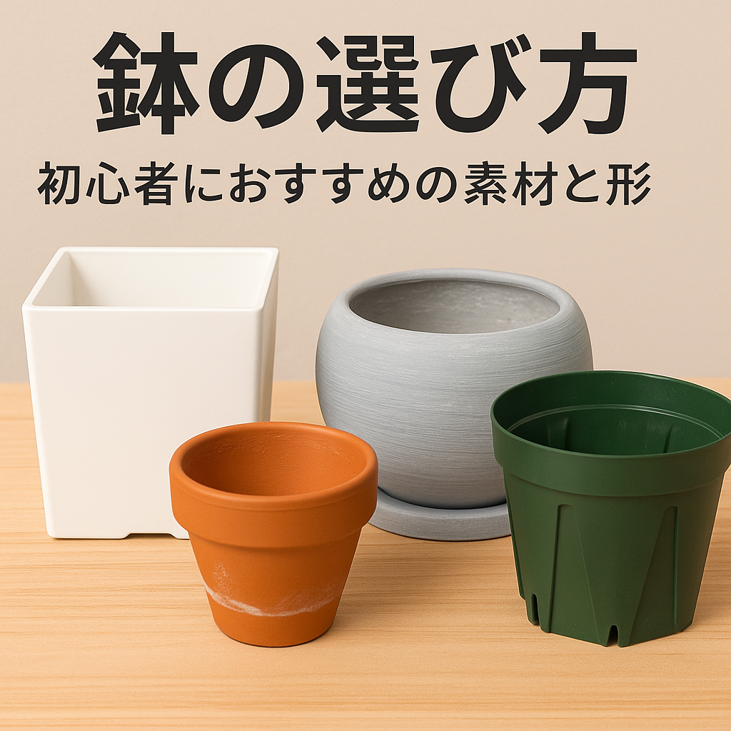 鉢の選び方