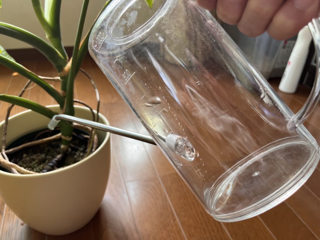 水が残る画像