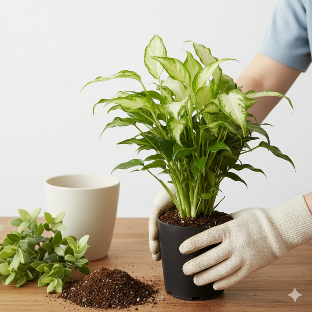 購入後すぐにやるべきこと（植え替え）