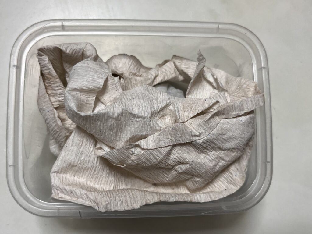 緩衝材に包まれている画像