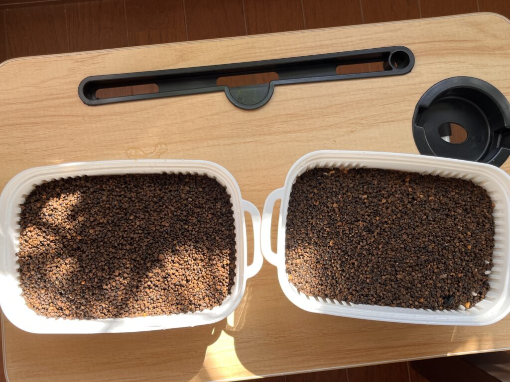 播種完了後の様子